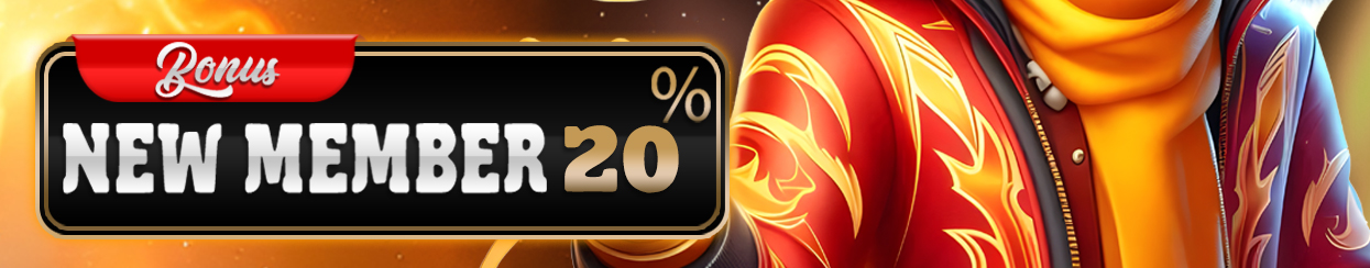BONUS NEW MEMBER 20%