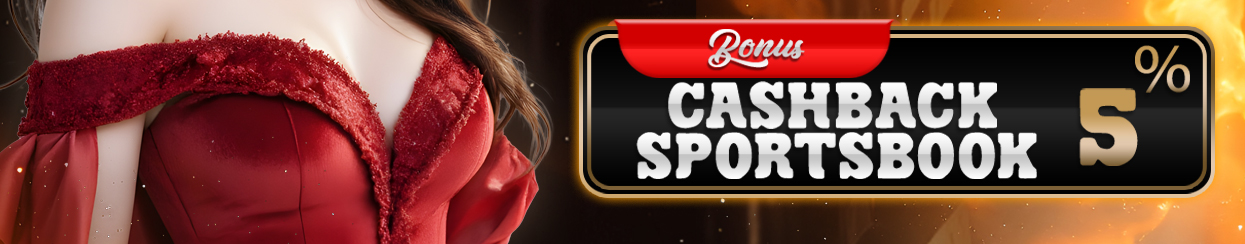 BONUS CASHBACK SPORTSBOOK 5%