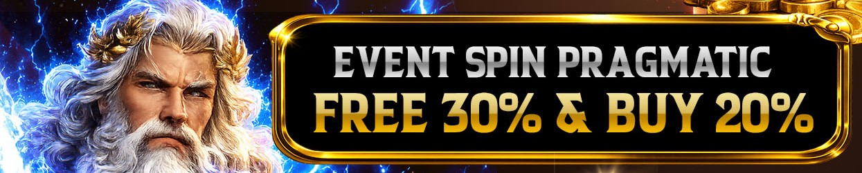 EVENT FREESPIN 30% BUYSPIN 20% PRAGMATIC & PGSOFT