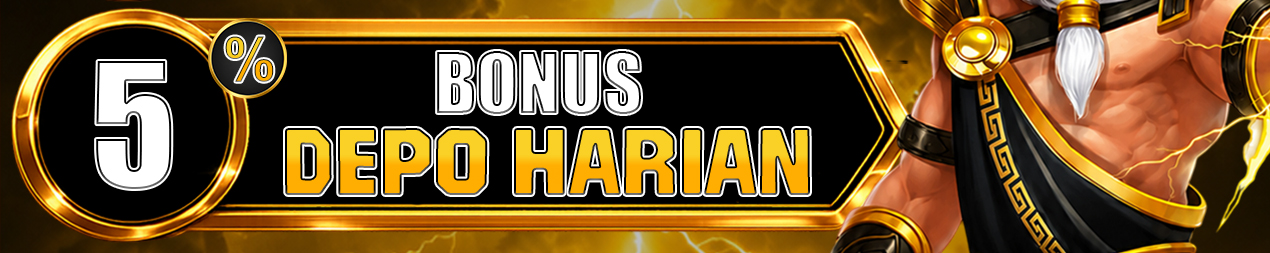 BONUS DEPO HARIAN 5%