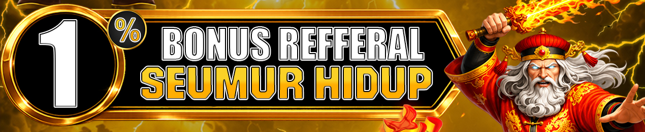 BONUS REFERRAL 1%
