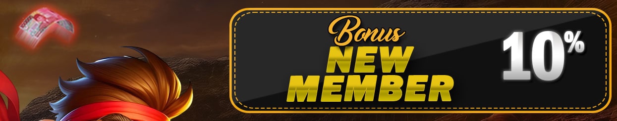 BONUS NEW MEMBER 10%